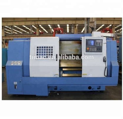 Δίδυμο Σπινδάλιο FANUC Στρίφτης Σκοινί CNC Στρογγυλομηχανή AK-25 με 12 σταθμούς εργαλείων