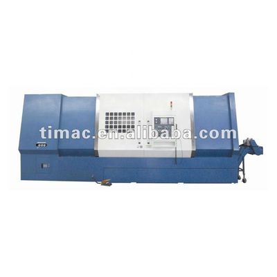 Δίδυμο Σπινδάλιο FANUC Στρίφτης Σκοινί CNC Στρογγυλομηχανή AK-25 με 12 σταθμούς εργαλείων