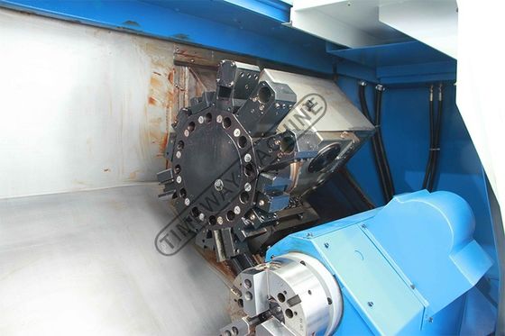 ΑΚ-25DS Διπλό Σπινδάλιο CNC Στρογγυλομηχανή Η τέλεια επιλογή για βαριά μηχανήματα