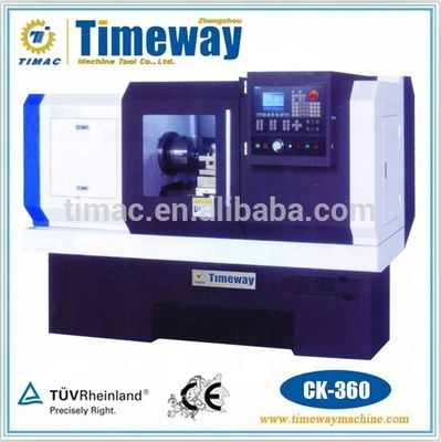 1700KG βάρος οριζόντια μηχανή στροφής CNC για τη μεγάλης κλίμακας κατασκευή