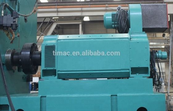 80 τόνων χωρητικότητα Μεγάλο τύπου CNC οριζόντια βαριά μηχανή στρογγυλομηχανής για κυλίνδρους μεγάλου διαμέτρου