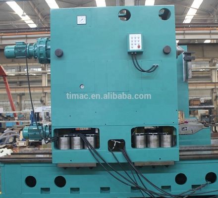 80 τόνων χωρητικότητα Μεγάλο τύπου CNC οριζόντια βαριά μηχανή στρογγυλομηχανής για κυλίνδρους μεγάλου διαμέτρου