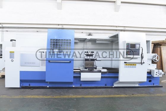 Μαξ. Γυρισμένο μήκος mm 3800 αυτόματο μηχάνημα CNC για επεξεργασία μεγάλων τρυπών σπείρας 6 τόνων