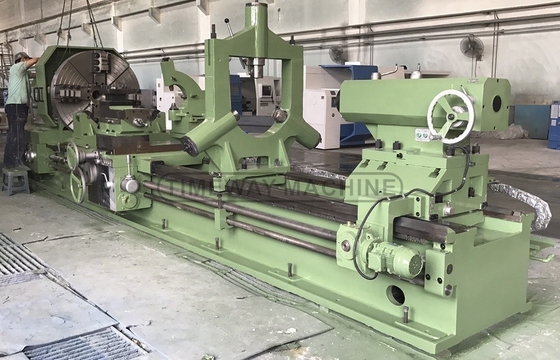 1600mm swing Heavy Duty Horizontal Lathe Machine με μέγιστη κλίση 1210mm