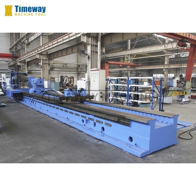 30kW Δύναμη κινητήρα σπινθήρα Πολυλειτουργικό CNC πλατό-κρεβάτι γύρισμα για μακρύ κομμάτι εργασίας 9800mm