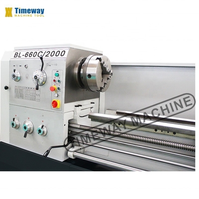 Υψηλά συνιστάται 1640 Gear Head Gap Bed Lathe με 75mm Tailstock Quill Διαμέτρου