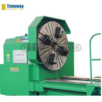 Κατασκευασμένο σε βαρύ φορτίο επίπεδη οριζόντια μηχανή CNC με 320 r.pm Max.