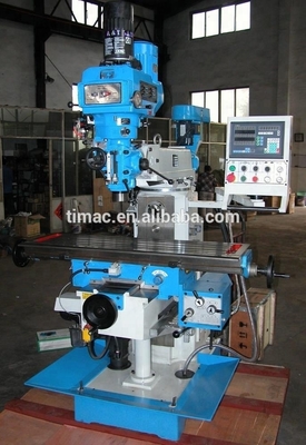 3-άξονας TIMEWAY H/V Mill Head Turret Milling Machine TM500 με προσαρμόσιμη τάση