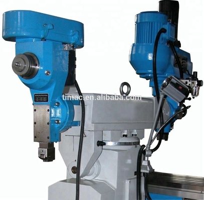 3-άξονας TIMEWAY H/V Mill Head Turret Milling Machine TM500 με προσαρμόσιμη τάση