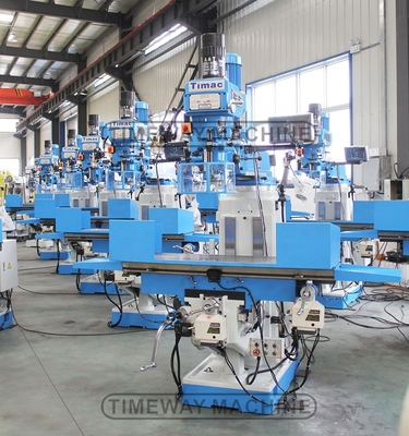 2.2kW Δύναμη κινητήρα σπινθήρα 3-άξονα DRO καθολική περιστροφική κεφαλή φρεαρίστρια για φρεαρίστρια