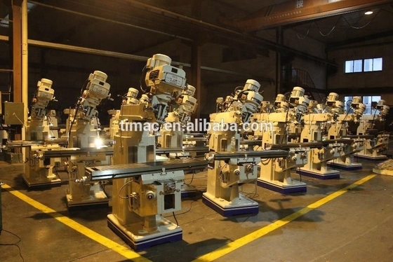 Προσαρμοσμένο Voltage M250 Vertical Turret Milling Machine με ισχύ κινητήρα σπινδύλης 2,25kW