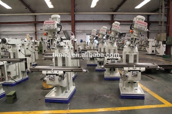 Προσαρμοσμένο Voltage M250 Vertical Turret Milling Machine με ισχύ κινητήρα σπινδύλης 2,25kW