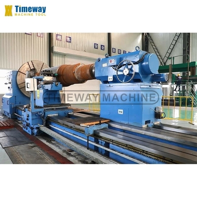 Υψηλή ακαμψία 1 7 Σφινδάλιο Στρίφτης 300 mm Tailstock Quill Travel Γίγαντας Τύπος Τόρνο Μηχανή