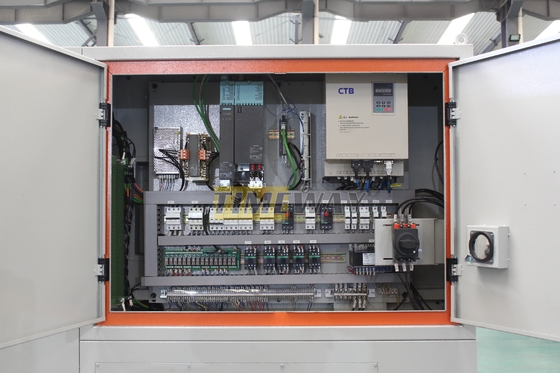 QK-255F σειρά CNC πετρελαϊκή χώρα ελαστικό κύλινδρο αγωγού κέντρο επεξεργασίας νήματος με 420mm X άξονα ταξίδι