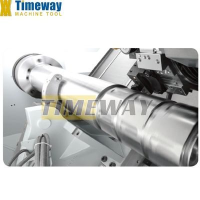 50HZ Τύπος τάσης Τύπος κλιμακωτού κρεβατιού Τύπος CNC μηχανή στρογγυλομηχανής για την κατασκευαστική σας επιχείρηση