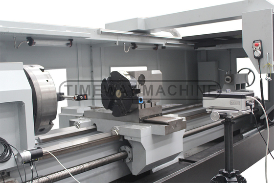 QK-200 CNC μηχανή στροφής με 4 σταθμούς εργαλείων και σύστημα ελέγχου FANUC