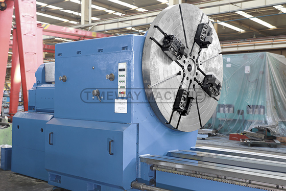 Μεταλλικό CNC Lathe AK-2000H Υψηλής ακρίβειας και βαρύτητας με μέγιστη ροπή της κοπής 80KN.m