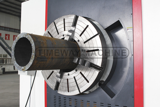QK-550 Υψηλής Ακαμψίας CNC Σωλήνα Thread Γύρισμα υψηλής ακρίβειας Min. Χρόνος αλλαγής εργαλείου 6s