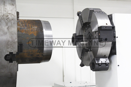 QK-550 Υψηλής Ακαμψίας CNC Σωλήνα Thread Γύρισμα υψηλής ακρίβειας Min. Χρόνος αλλαγής εργαλείου 6s
