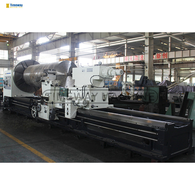 755mm πλάτος κανονικό CNC βαρύ φορτίο οριζόντιο γύρισμα γρανάζιας για το γύρισμα εργασίας