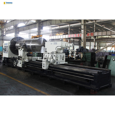 755mm πλάτος κανονικό CNC βαρύ φορτίο οριζόντιο γύρισμα γρανάζιας για το γύρισμα εργασίας