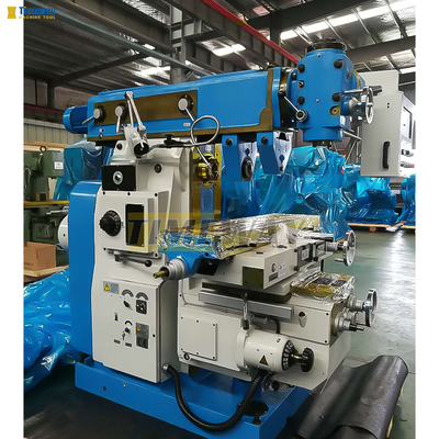 410 mm Z-Axis Travel Manual Knee-Type Milling Machine για εφαρμογές μεσαίου φορτίου