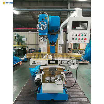 410 mm Z-Axis Travel Manual Knee-Type Milling Machine για εφαρμογές μεσαίου φορτίου