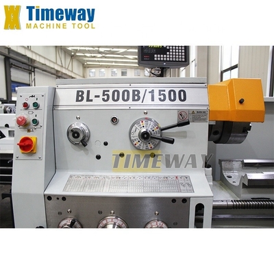 Εργασιακή ικανότητα Ελαφρύς φορτίος BL-500B Gap Bed Lathe με μέγιστο μήκος στροφής 700mm