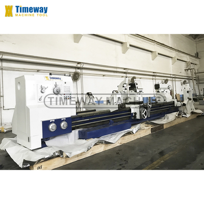 Υψηλό επίπεδο ασφάλειας 1800mm Swing Heavy Duty Horizontal Lathe Machine για πώληση
