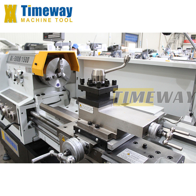 82 mm Spindle Bore Gap Bed Lathe Machine για μέταλλο υψηλής ακρίβειας και εύκολης λειτουργίας