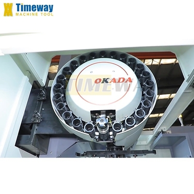 Στρογγυλοπίπεδο κάθετη φρένα VMC850G 5-άξονα CNC κέντρο μηχανικής με υψηλή ακρίβεια