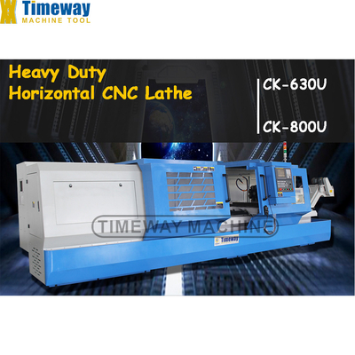 520mm πλάτος κρεβατιού επίπεδη κρεβατιού CNC γύρισμα με 3000kg Max.