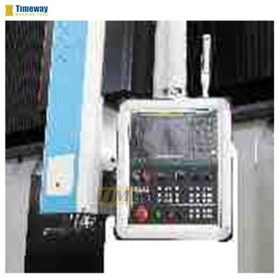 820x1300 Μέγεθος τραπεζιού Διπλής στήλης Gantry CNC φρένο για βαριά μηχανήματα