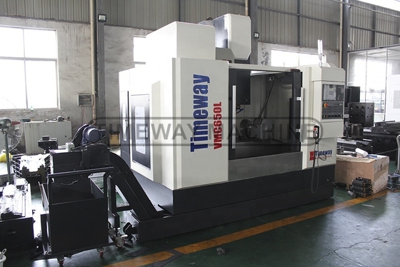 Τραπεζικό ταξίδι X 700mm VMC650L κάθετη μηχανή αλεξίπτωσης CNC με επιδόσεις ATC τύπου δίσκου