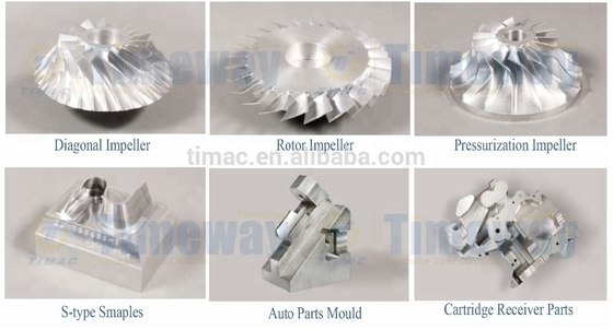 800mm Τραπέζι Ταξίδι Πέντε άξονες κατακόρυφο CNC κέντρο επεξεργασίας για την παραγωγή μικρών παρτίδων