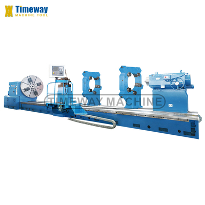 Μεταλλικό CNC Torno Equipo AK-2500H βαρύ φορτίο οριζόντιο ελαστικό με 40000kg Max. βάρος