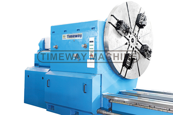 Μεταλλικό CNC Torno Equipo AK-2500H βαρύ φορτίο οριζόντιο ελαστικό με 40000kg Max. βάρος
