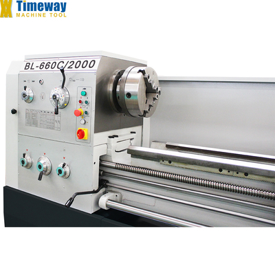 BL-660C Gap Bed Lathe Machine με μέγιστο μήκος στροφής 700/950/1450/1950/2950mm