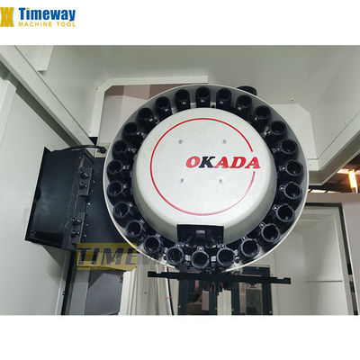 Μεταλλική μηχανή CNC με δυναμική επεξεργασίας βαρέων βαρών και 700 mm Table Travel Z