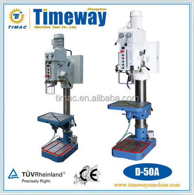2.2kW Δύναμη D-50A Πεντακάτωμα τρυπαντήρι κάθετη τρυπαντική τύπου φρένα για μέταλλο