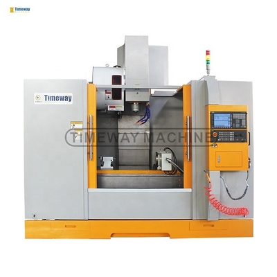 Κέντρο κάθετης μηχανικής CNC με ελεγκτή FANUC ±0,008 ακρίβεια θέσης mm