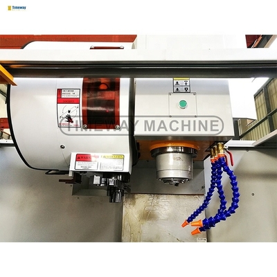 Κέντρο κάθετης μηχανικής CNC με ελεγκτή FANUC ±0,008 ακρίβεια θέσης mm