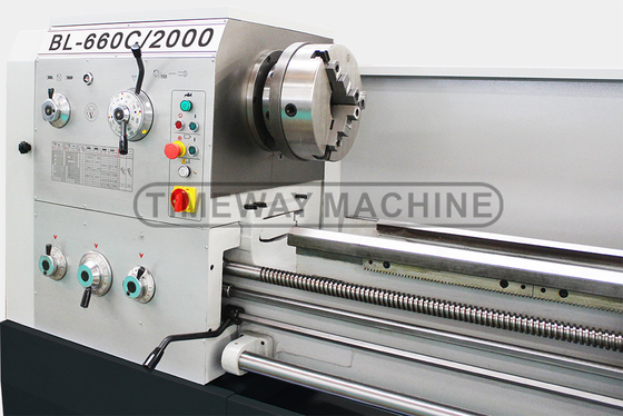 Μεταλλικό Γύρισμα BL-500C/2000 με 36-1600 στροφές ανά λεπτό ταχύτητα περιστροφής και 500 swing over bed