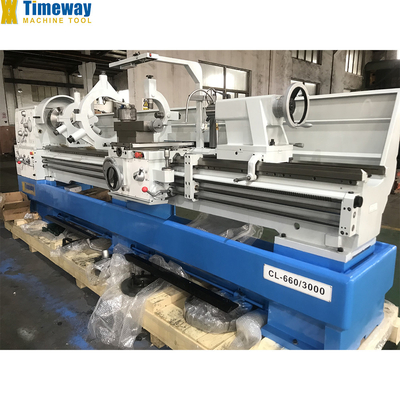 Μεταλλικό/Tornos Manuales Gap Bed Lathe Machine CL-800 με μέγιστο μήκος 3000mm.