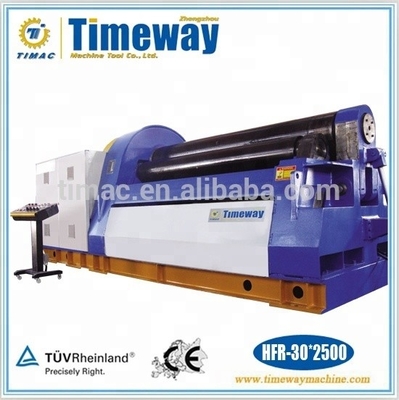 Μηχανή κυλίνδρων τεσσάρων κυλίνδρων HFR-30*2500 με προεξοπλισμό και πάχος 30 mm μέγιστο