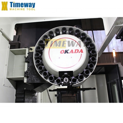 GSK/Fanuc/Siemens Control 3 Axis Vertical Machining Center με διαδρομή πίνακα 1100mm X