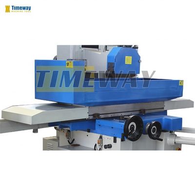 Μηχανή αλέσεως επιφάνειας μετάλλου με μέγεθος τραπεζιού 406x1020 και διασταυρούμενη τροφοδοσία χειροκίνητου τροχού 0,02