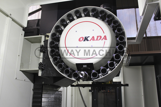 Σημερινή μηχανή κοπής CNC VMC1160G με υψηλή ακρίβεια ± 0,003mm ακρίβεια θέσης