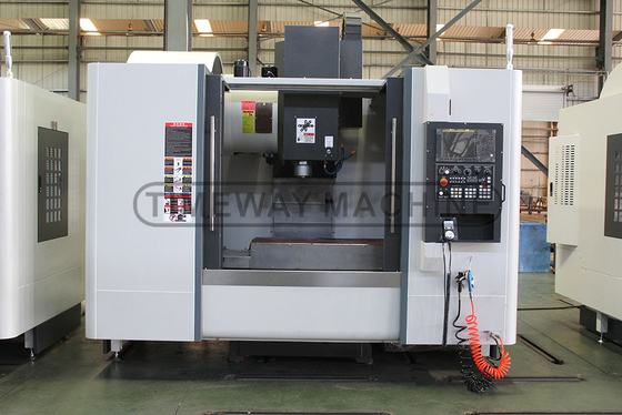 600 mm Table Travel VMC1060L CNC κάθετη φρεναρίστρα με χωρητικότητα 24 εργαλείων