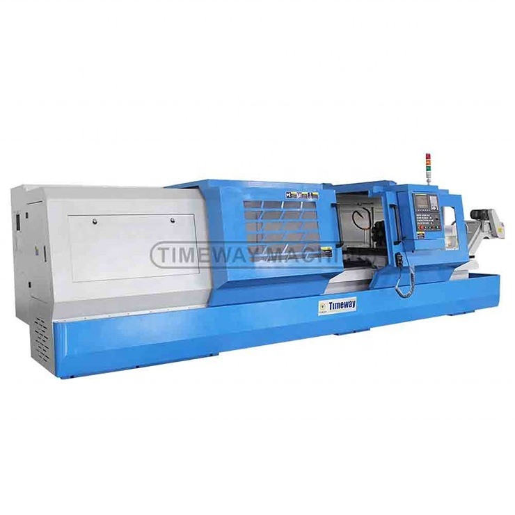 800mm πλάτος κρεβατιού επίπεδο κρεβάτι CNC μηχανή με πλήρη λειτουργίες και Max. 520mm swing